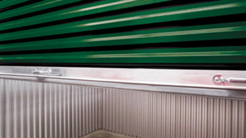 Roll Up Green Doors opening