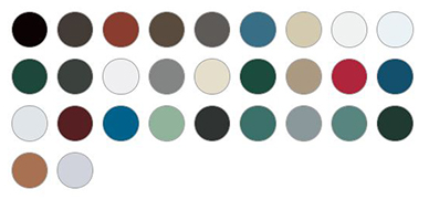 double-lok roof colours