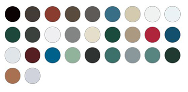 ultra dek roof colours