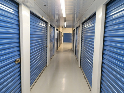  inside storage facility